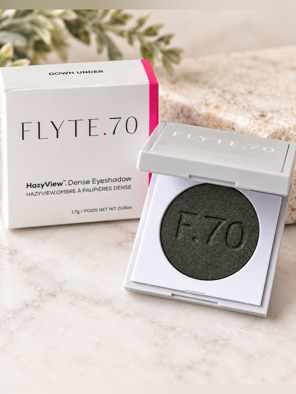 FLYTE.70 HazyView Dense Eyeshadow – Down Under Charcoal Shimmer 1.7g